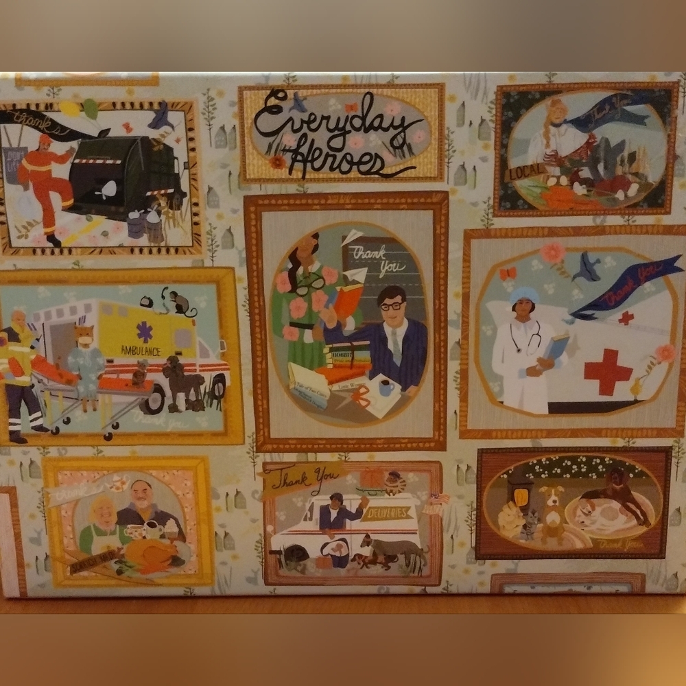Galison "Everyday Heroes" 1000-piece Puzzle.